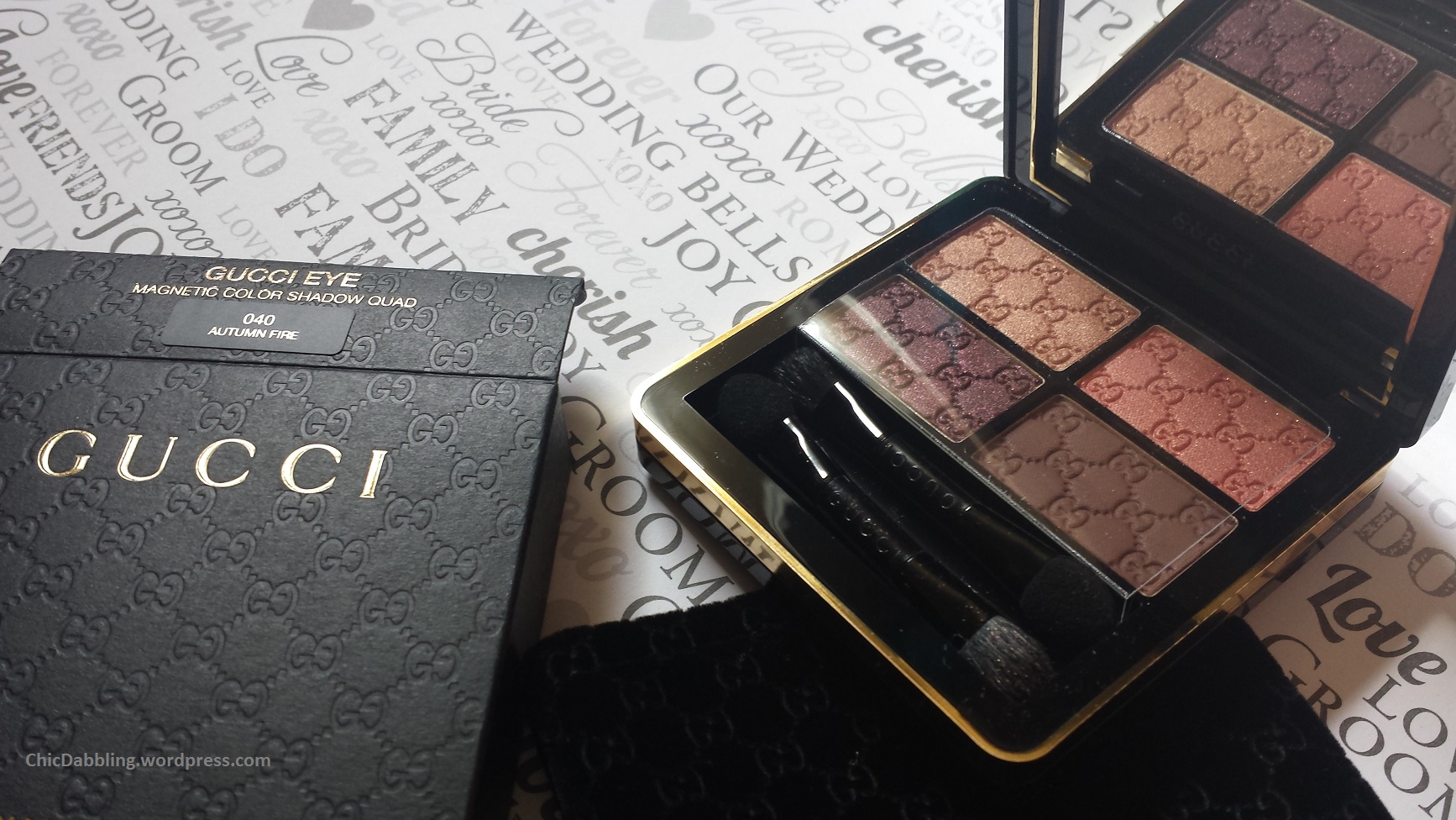 Autumn Fire, a Gucci Eyeshadow Palette Review | Chic Dabbling